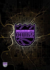 Sacramento City Map: Kings Pride