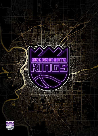 Sacramento City Map: Kings Pride