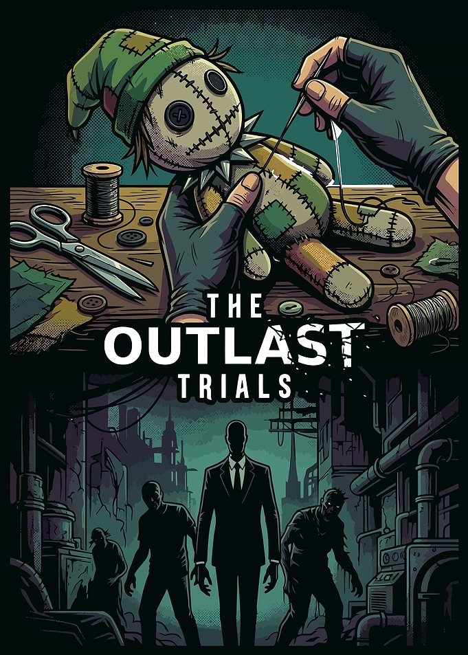 The Outlast Trials Horror Poster