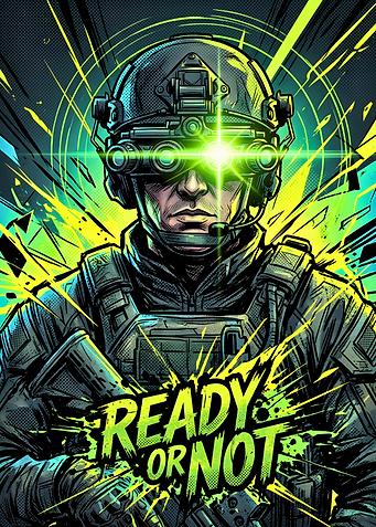 Ready or Not Soldier Art