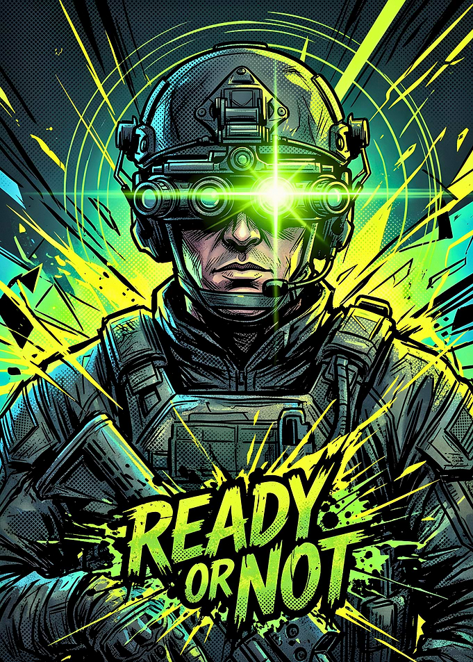 Ready or Not Soldier Art