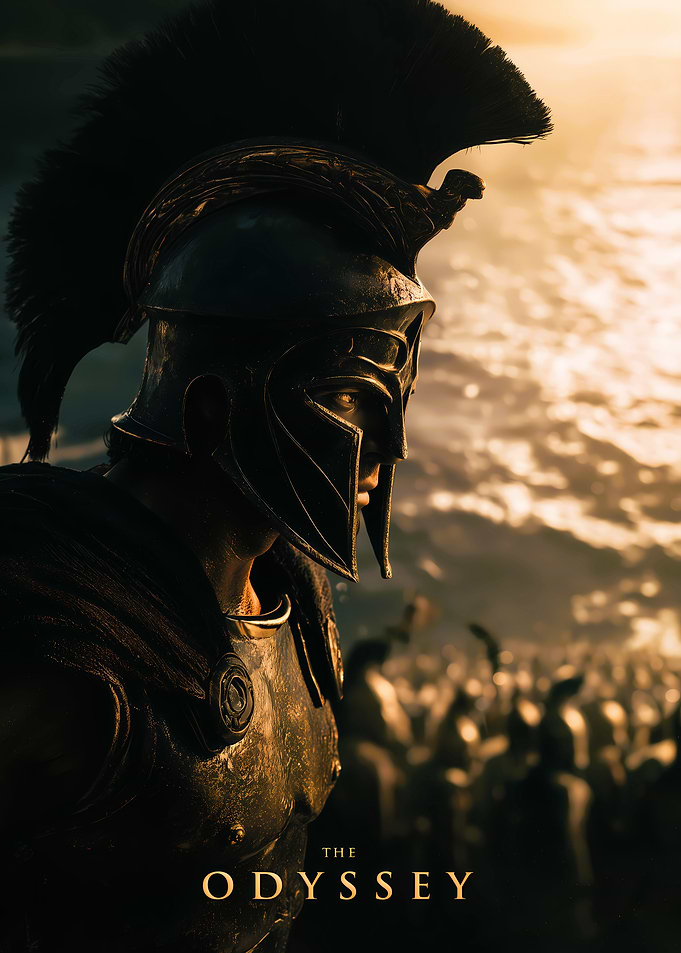 The Odyssey Spartan Warrior Poster