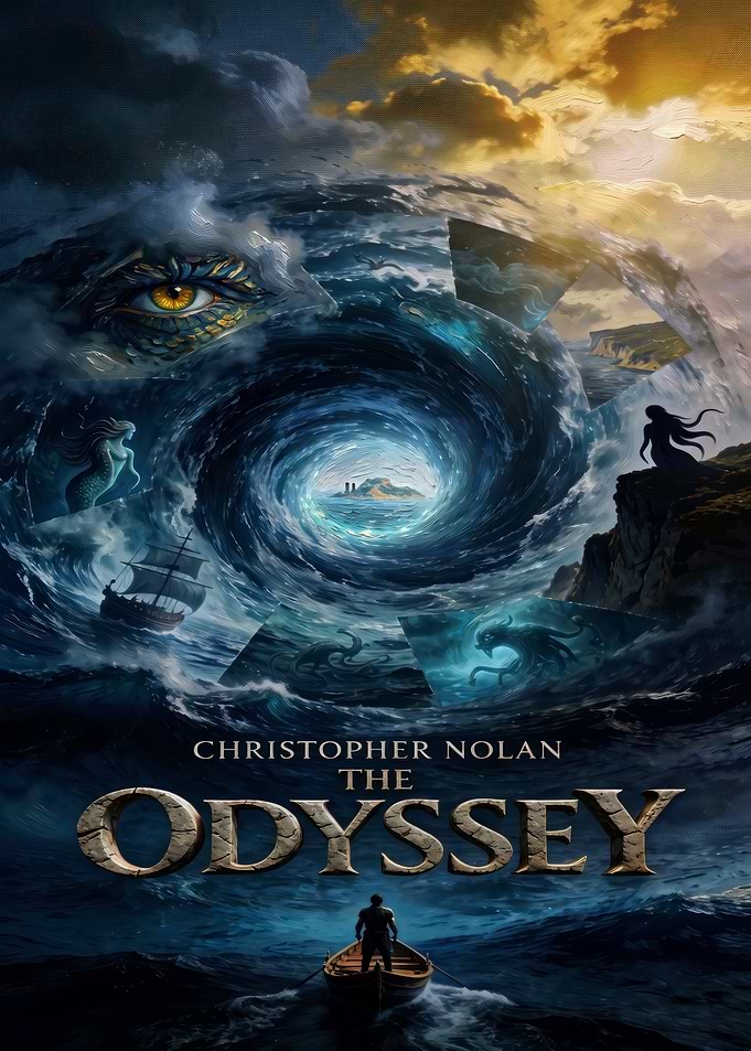 Christopher Nolan The Odyssey Movie Poster