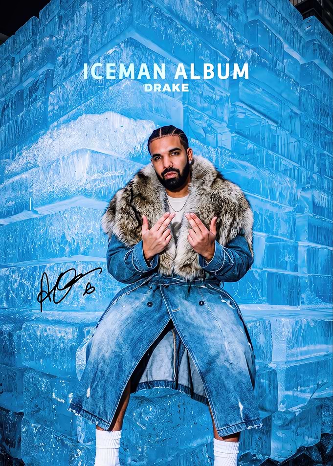 Drake Iceman Album Poster