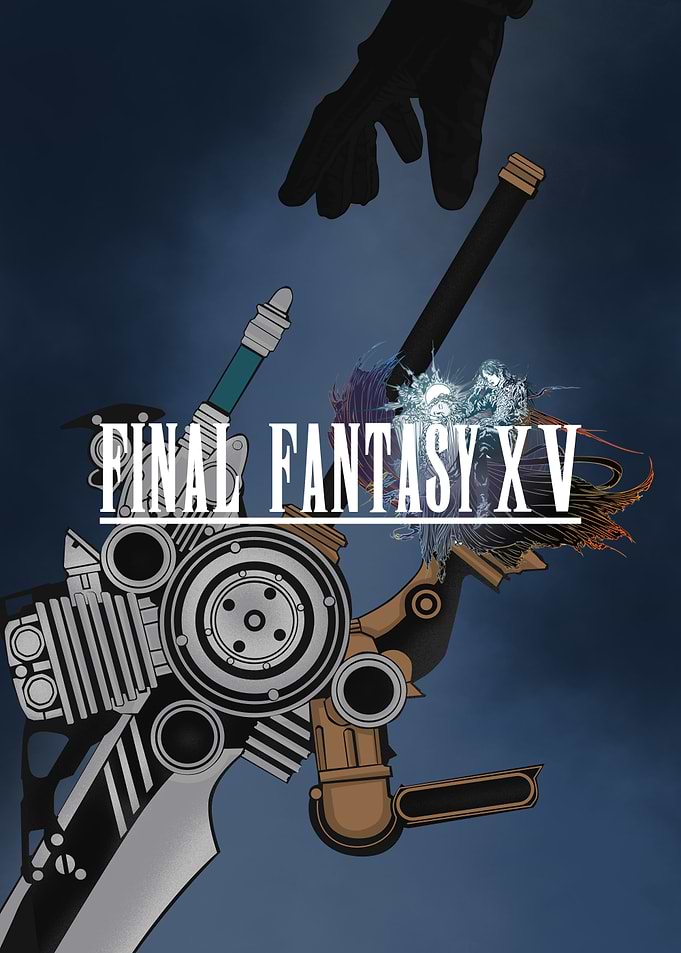 Final Fantasy XV Engine Blade Poster