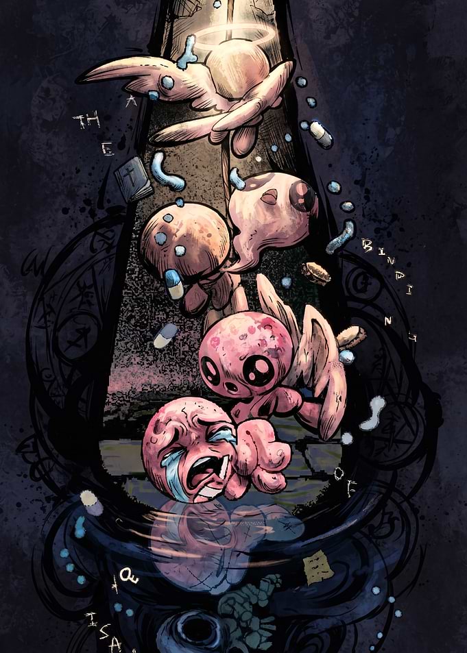 The Binding of Isaac Fan Art