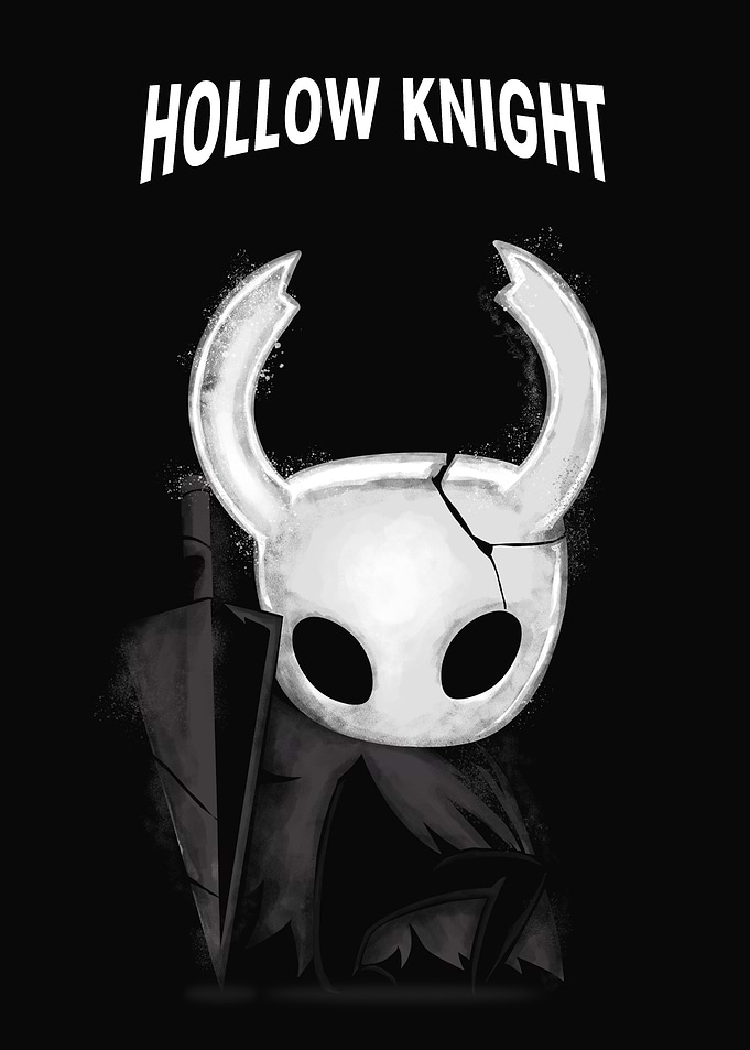Hollow Knight Character Graphic
