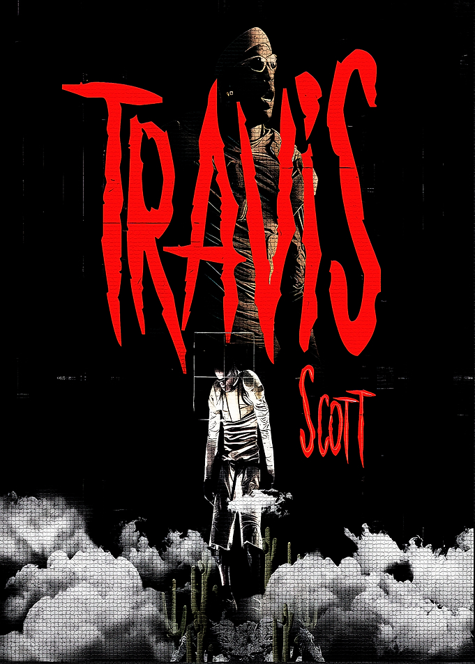 Travis Scott Astroworld Style Poster