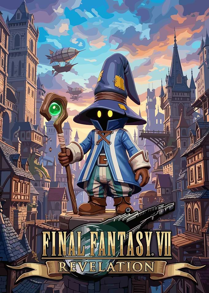 Final Fantasy VII Revelation Vivi Poster