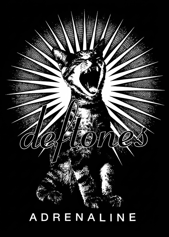 Deftones Adrenaline Cat Graphic