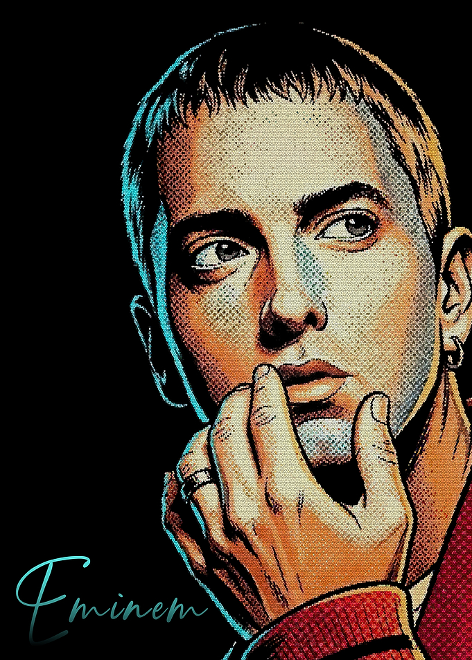 Eminem Pop Art Portrait