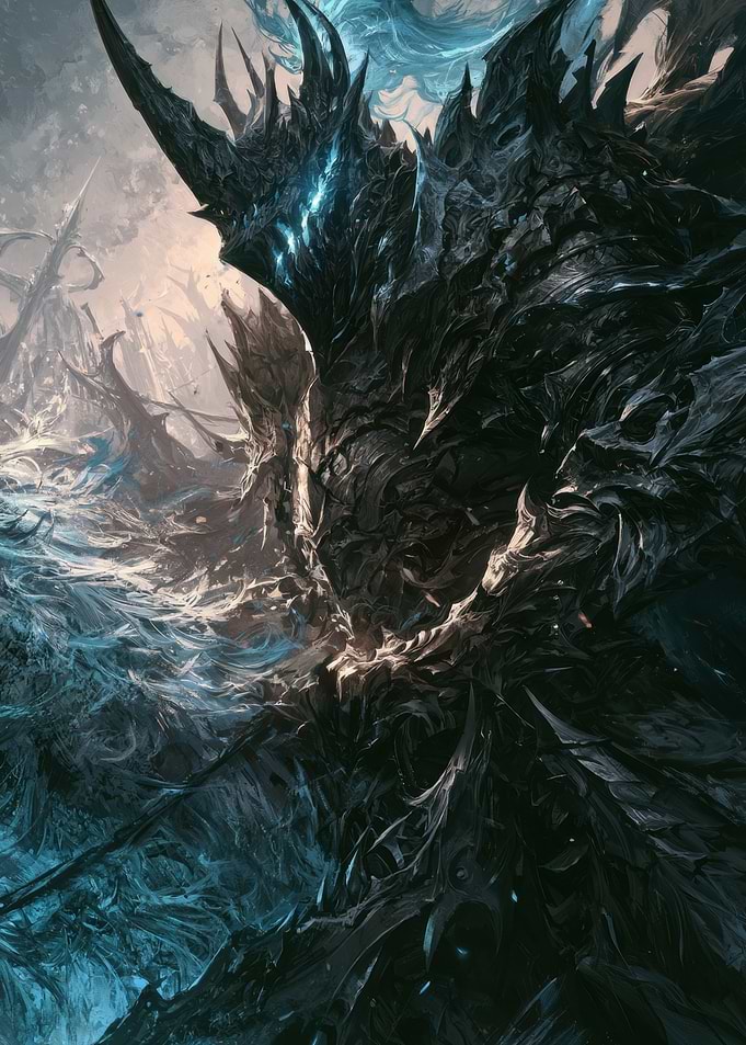 Dark Fantasy Armored Knight