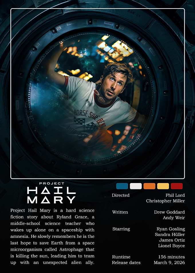 Project Hail Mary Movie Poster