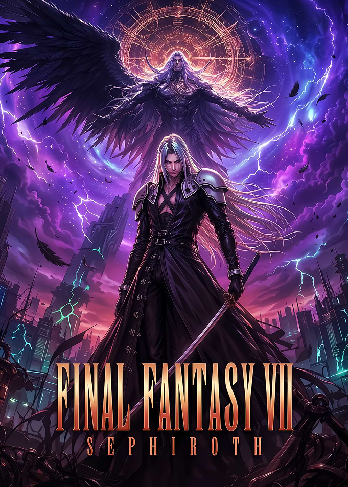 Sephiroth Final Fantasy VII Poster