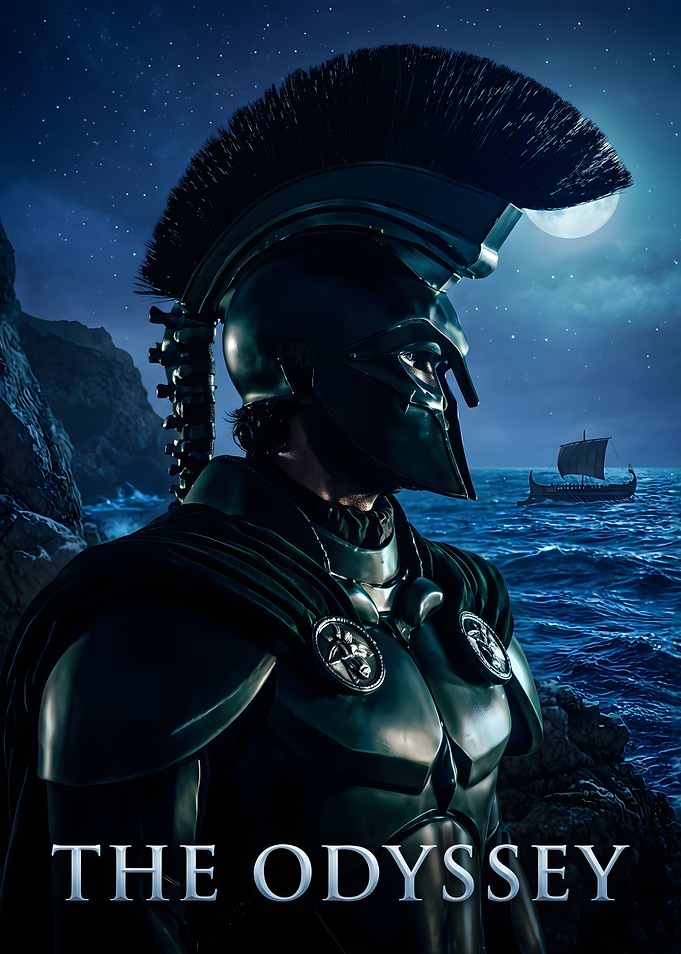 The Odyssey Spartan Warrior Poster
