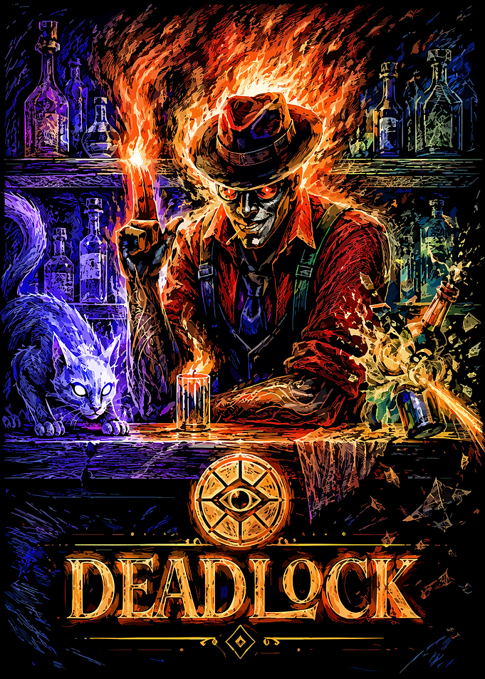 Deadlock Game Poster Art