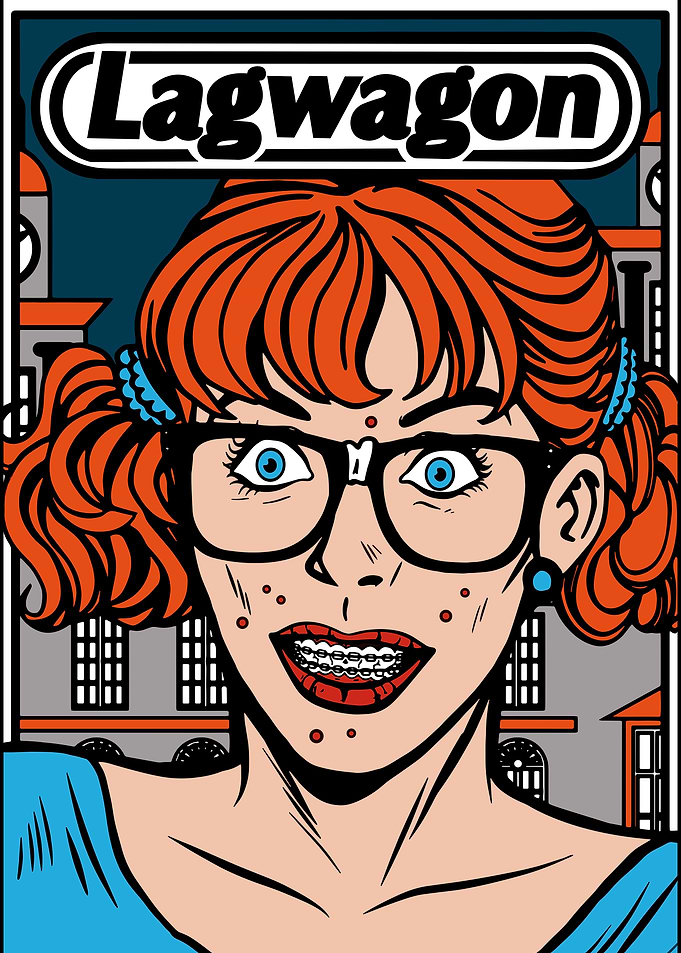 Lagwagon Pop Art Poster