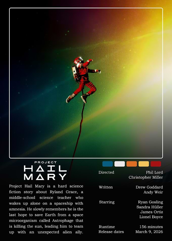 Project Hail Mary Movie Poster