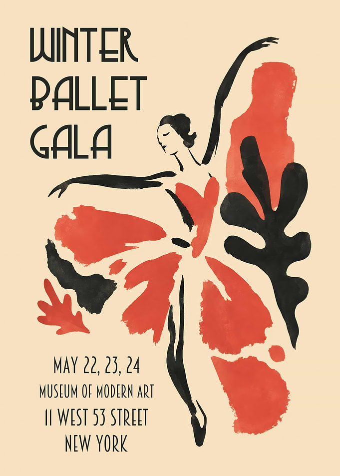 Winter Ballet Gala Poster