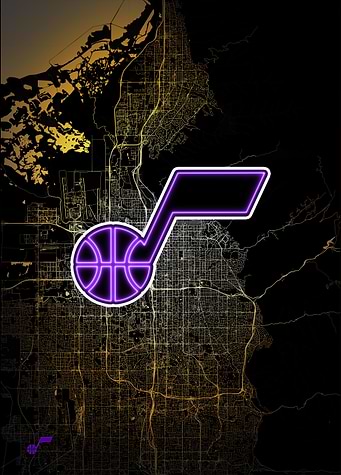 Salt Lake City Map: Jazz Pride