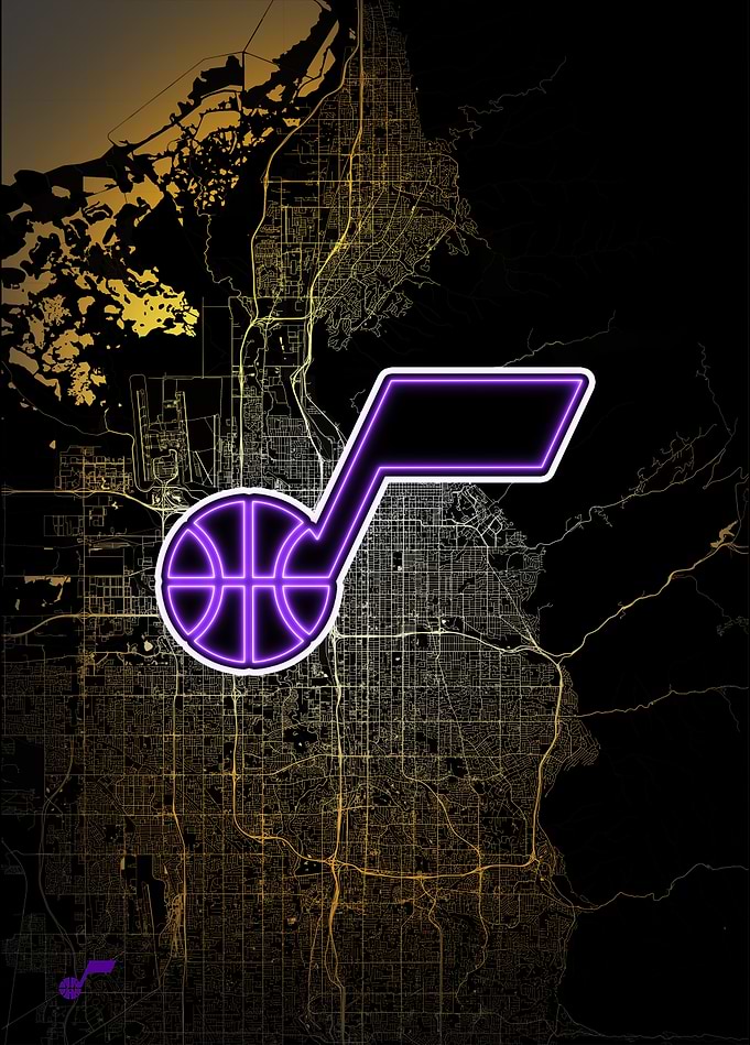 Salt Lake City Map: Jazz Pride