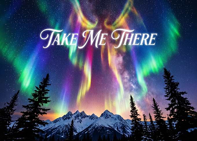 Take Me There Aurora Borealis Landscape