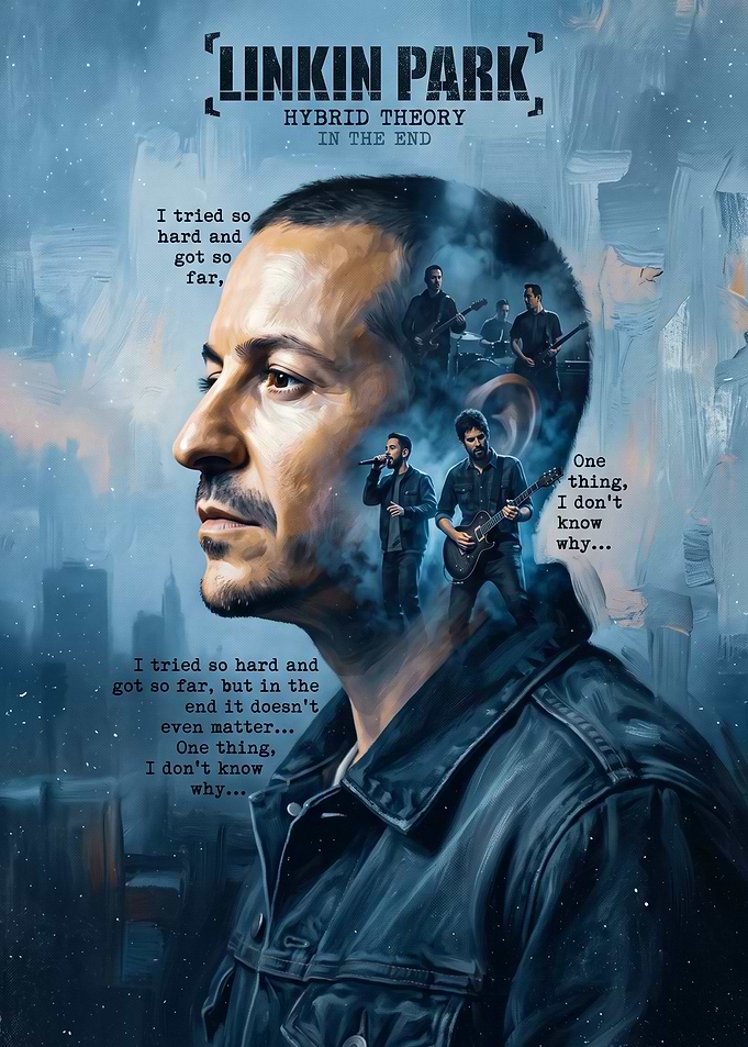 Linkin Park In The End Tribute Poster