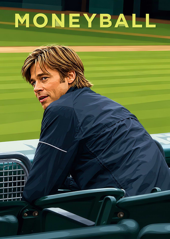 Moneyball Movie Poster Art