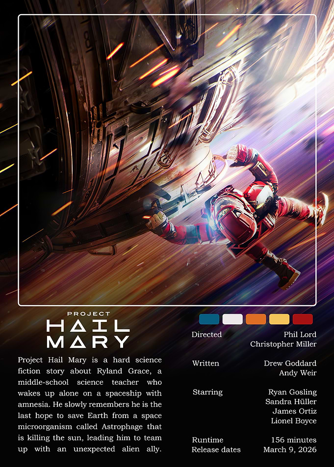 Project Hail Mary Movie Poster