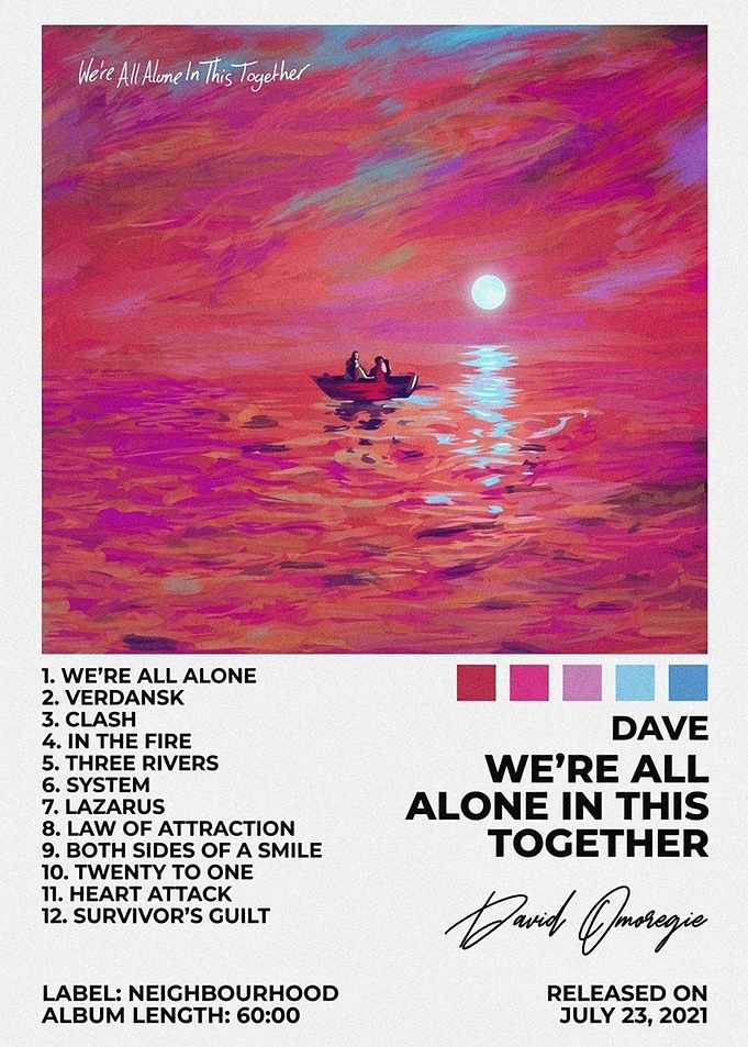 Dave We're All Alone In This Together