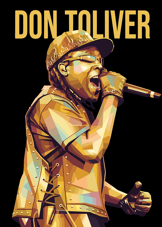Don Toliver WPAP Pop Art Portrait