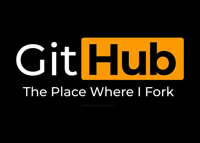 GitHub Parody Logo Design