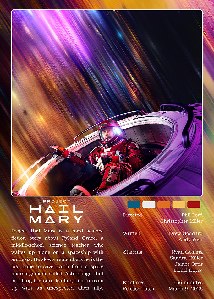 Project Hail Mary Movie Poster