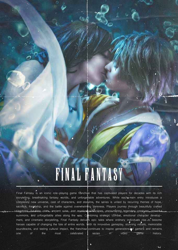Final Fantasy X Tidus and Yuna