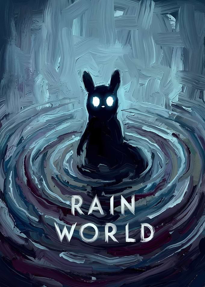 Rain World Slugcat Poster