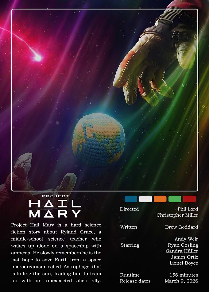 Project Hail Mary Movie Poster