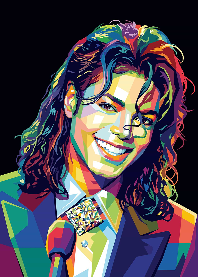 Michael Jackson Pop Art Portrait