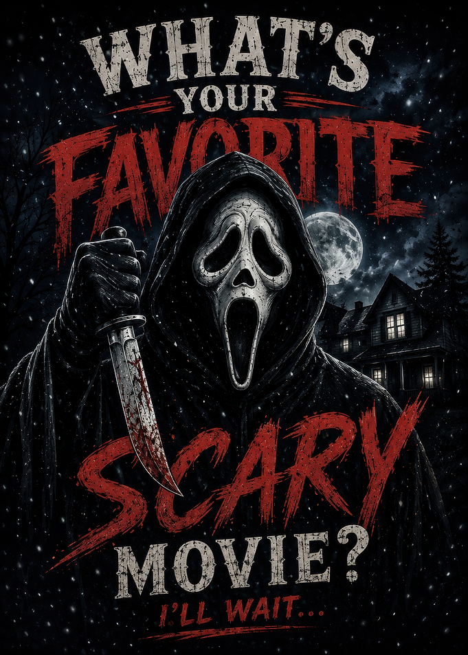 Ghostface Scream Movie Poster
