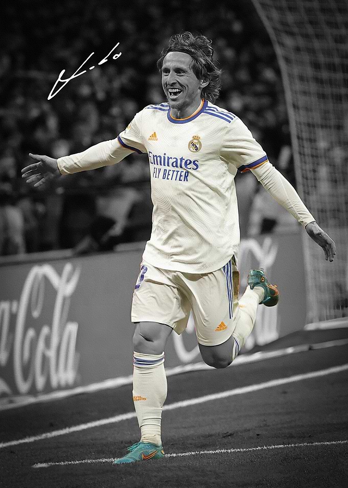 Luka Modric Goal Celebration