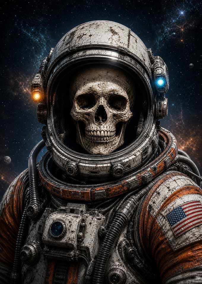Dead Astronaut in Space