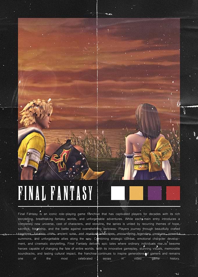 Final Fantasy X Poster