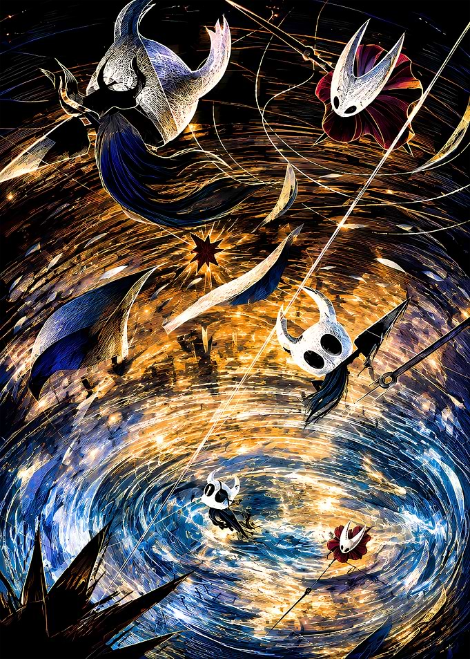 Hollow Knight Characters in Vortex