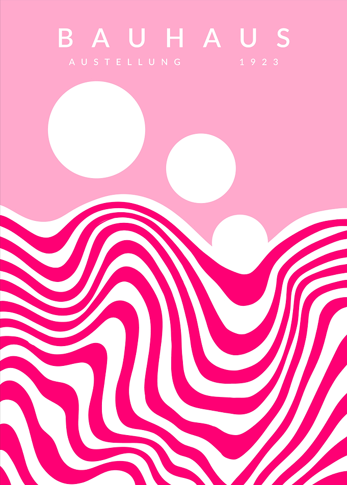 Bauhaus | Three rising planets
