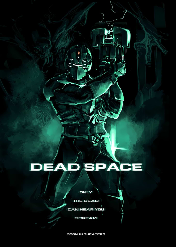 Dead Space Isaac Clarke Movie Poster