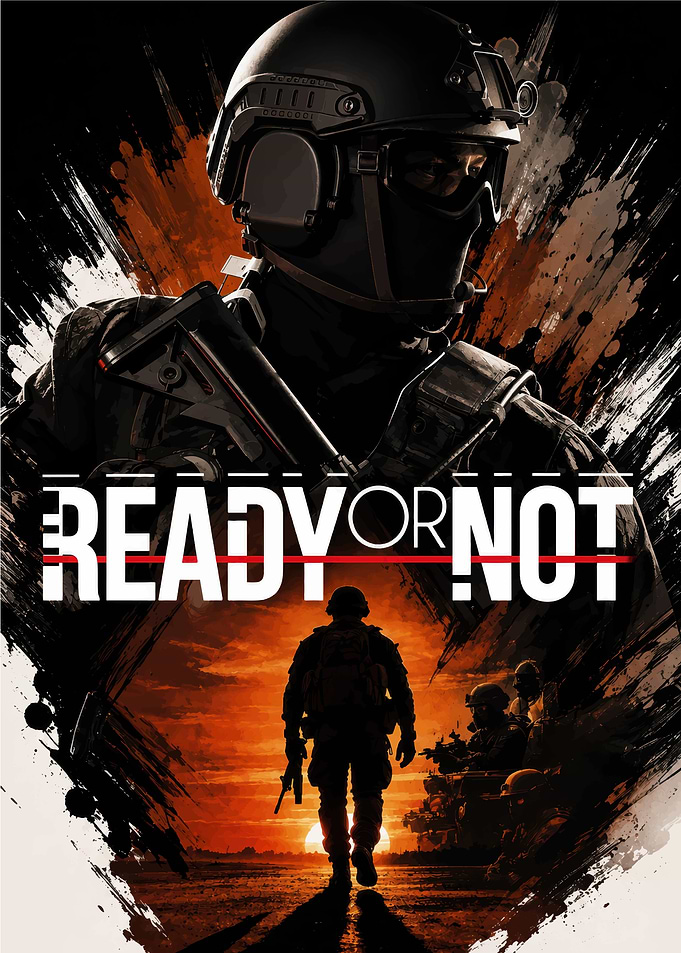 Ready or Not Tactical Game Poster