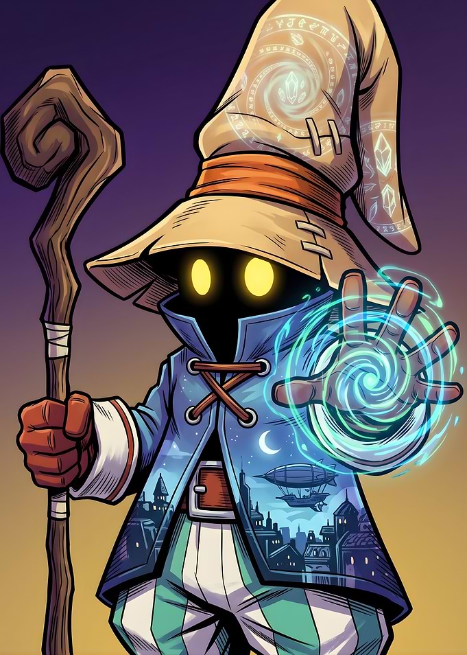 Vivi Ornitier Final Fantasy IX Black Mage