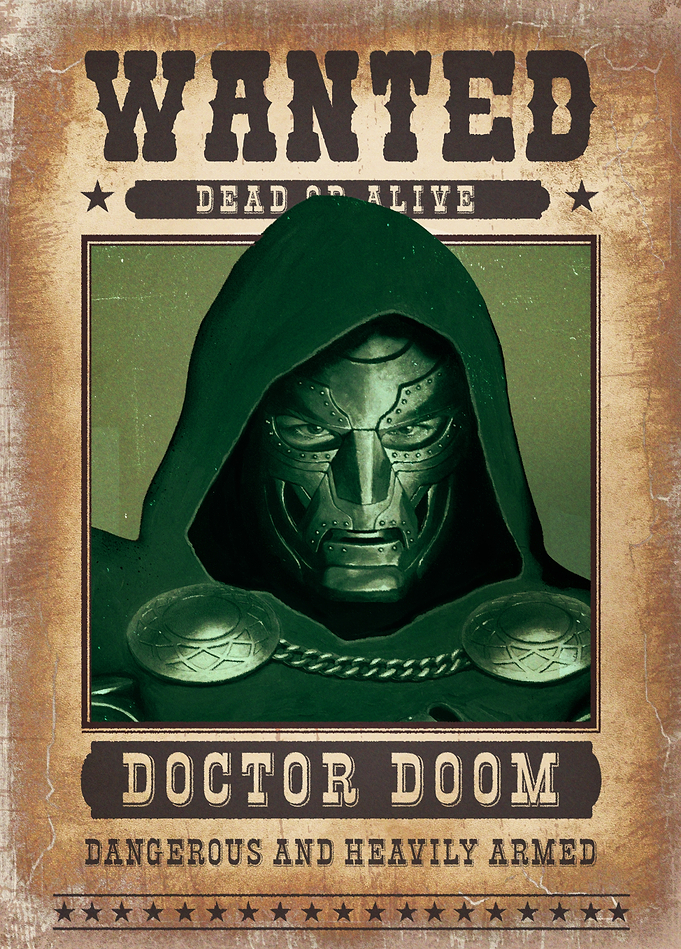 Wanted Poster - Doctor Doom