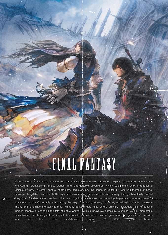 Final Fantasy XVI Promotional Poster