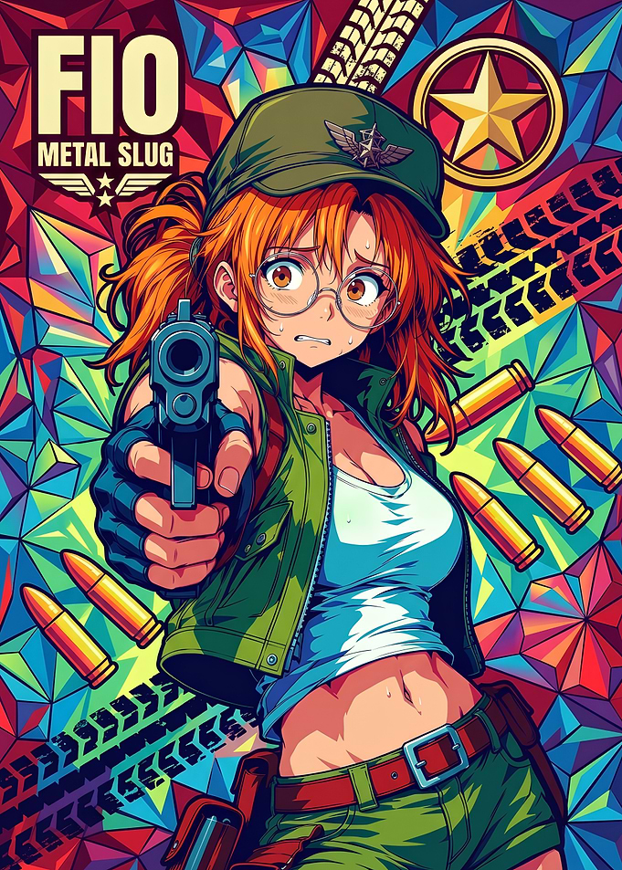 Fio Germi Metal Slug Pop Art