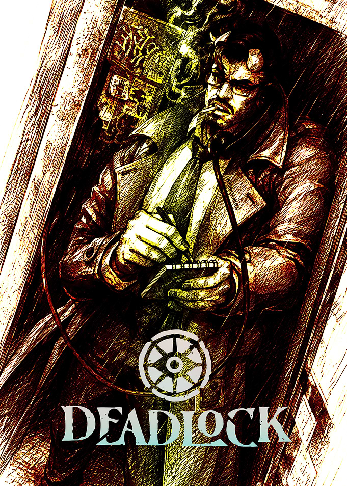 Deadlock Detective Noir Illustration